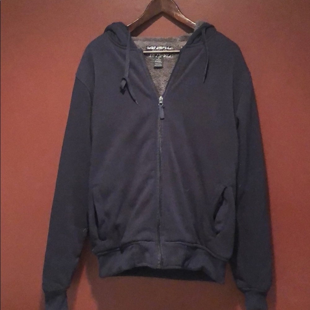 Courage Clothing faux fur sweatshirt